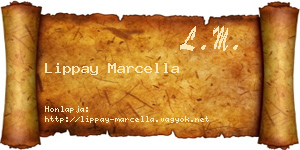 Lippay Marcella névjegykártya